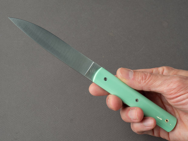 Perceval - Steak Knives - 9.47 - Pistachio Green Handle - Set of 4