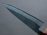 Yoshida Hamono - HAP40 - Kurouchi - "Wide" Gyuto - 240mm - Urushi Golden Dust Handle