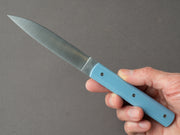 Perceval - Steak Knives - 9.47 - Celadon Blue Handle - Set of 4
