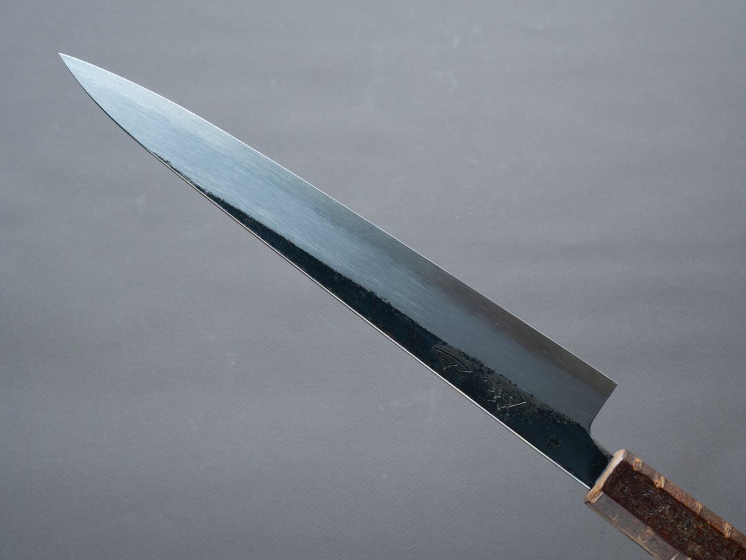 HADO - Sumi - White #2 - Kurouchi - 240mm Sujihiki - Cherry Bark