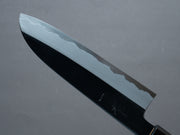 Hitohira - Kikuchiyo x Kyuzo - Blue #2 - Kurouchi - Santoku 180mm - Cherry Handle