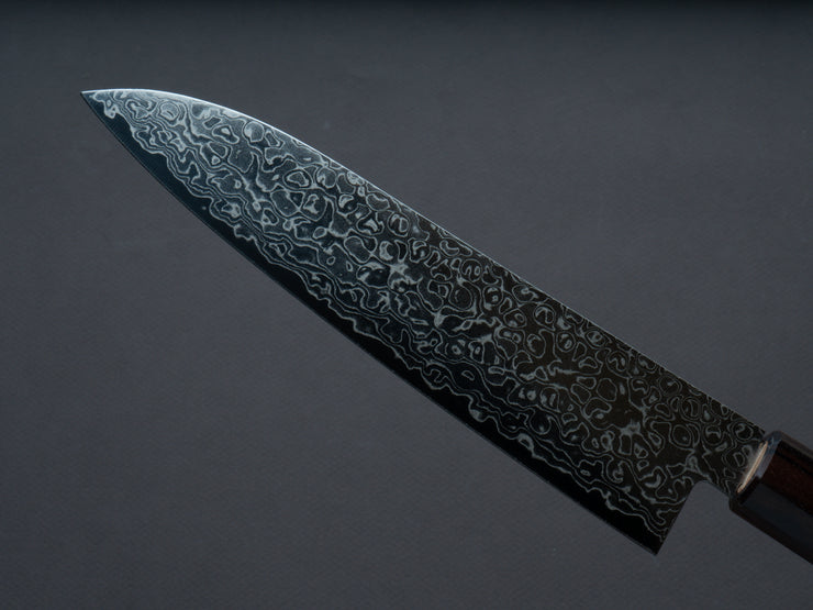 Hitohira - HG - Damascus - Santoku - 185mm - Cherry Wood Handle