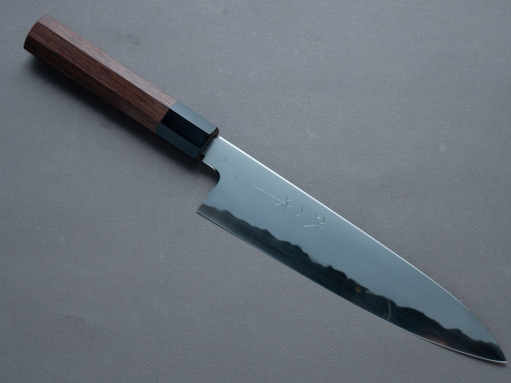 Tetsujin - Blue #2 - Kasumi - Gyuto 210mm - Taihei Rosewood Handle