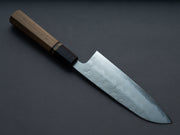 Hitohira - Futana - Ginsan - Nashiji - Santoku - 170mm - Jindai Elm Handle