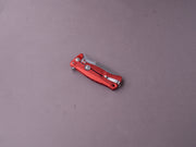 lionSTEEL - SOLID Folding Knife - SR11 - Sleipner - 90mm - Red Aluminum