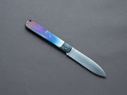 Coutellerie Maria - Folding Knife - Canif - 14C28N - 85mm - Colored & Textured Handle