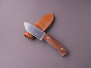 lionSTEEL - Fixed Blade - M3 - Niolox - 105mm - SANTOS Handle - Leather Sheath