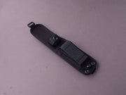 lionSTEEL - Fixed Blade - M5 - Sleipner - 110mm - Black G10 - Leather Sheath