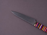 Florentine Kitchen Knives - Kedma - Paring - Stacked Mixed Color Handle