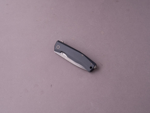 lionSTEEL - Folding Knife - Frame Lock - MYTO - M390 - 85mm  - Black Aluminum - Black Mil Spec