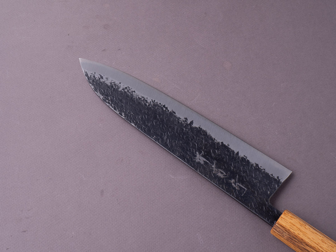 Sakai Kikumori - MK - Blue #2 - Kurouchi Tsuchime - 240mm