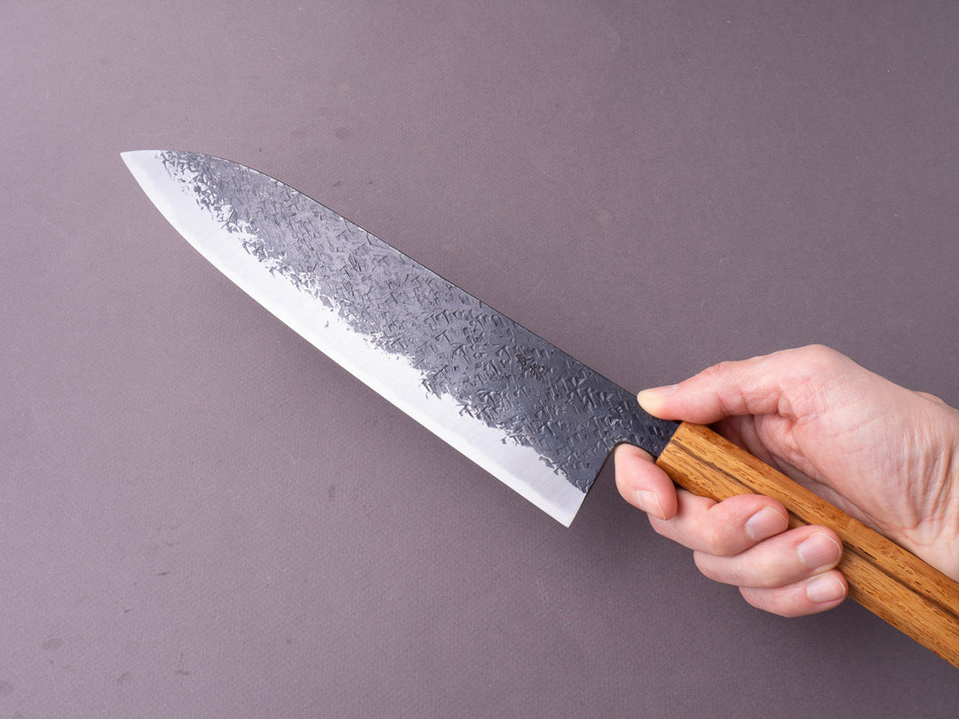 Sakai Kikumori - MK - Blue #2 - Kurouchi Tsuchime - 240mm Gyuto