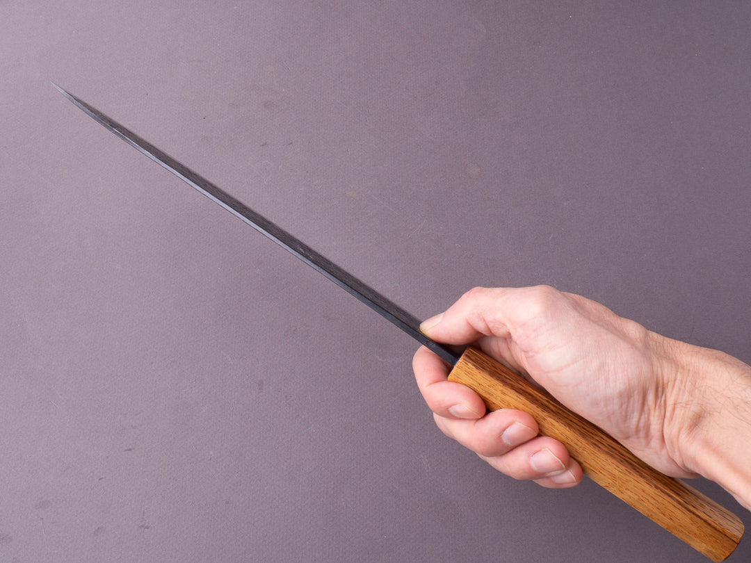 Sakai Kikumori - MK - Blue #2 - Kurouchi Tsuchime - 240mm Gyuto