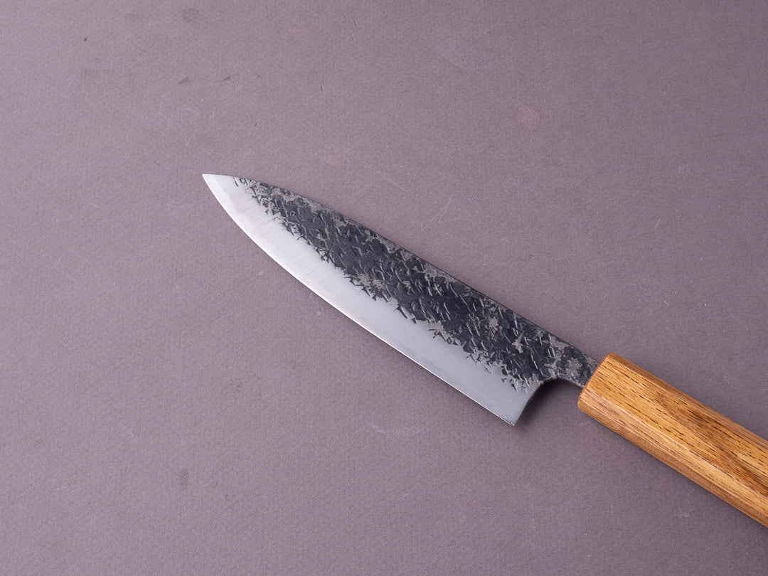 Sakai Kikumori - MK - Blue #2 - Kurouchi Tsuchime - 150mm Petty