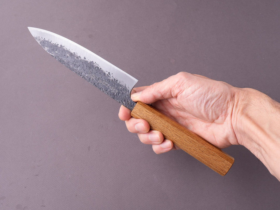 ももり Sakai Kikumori - MK - Blue #2 - Kurouchi Tsuchime - 150mm Petty