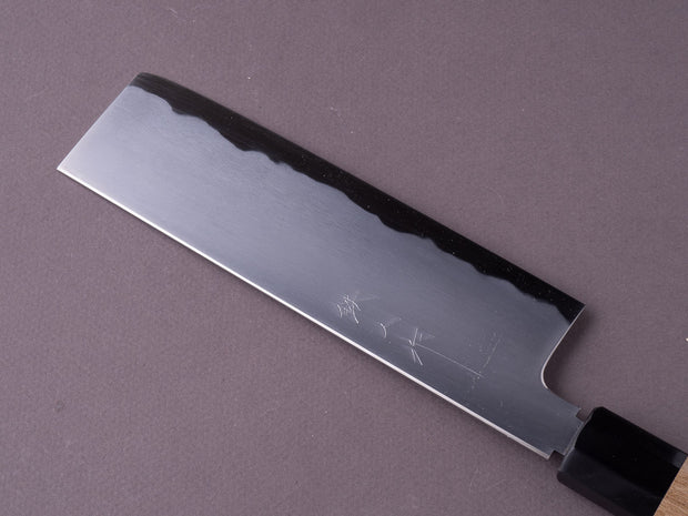 Tetsujin - Kasumi - Blue #2 - 180mm Nakiri - Magnolia Handle