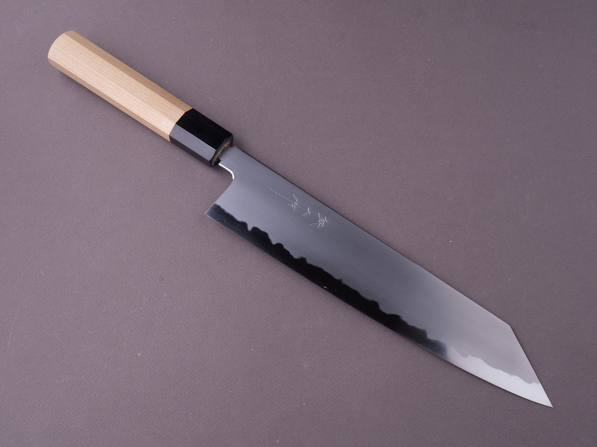 JIKKO Chef Kiritsuke Blue2 carbon steel Gyuto Japanese knife