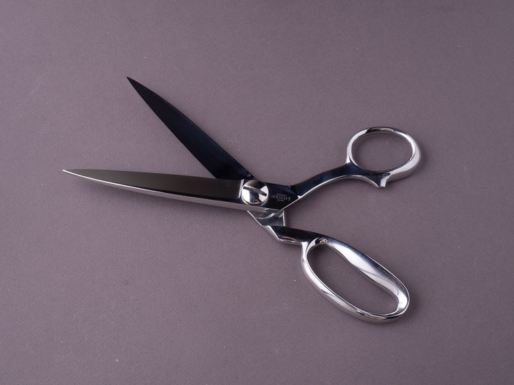 Ernest Wright - 10" Side Bent Tailor Shears - Carbon Steel