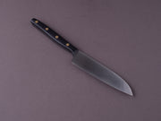 Windmühlenmesser - 125mm K3 - Stainless - Small Kitchen Knife - Black POM Handle