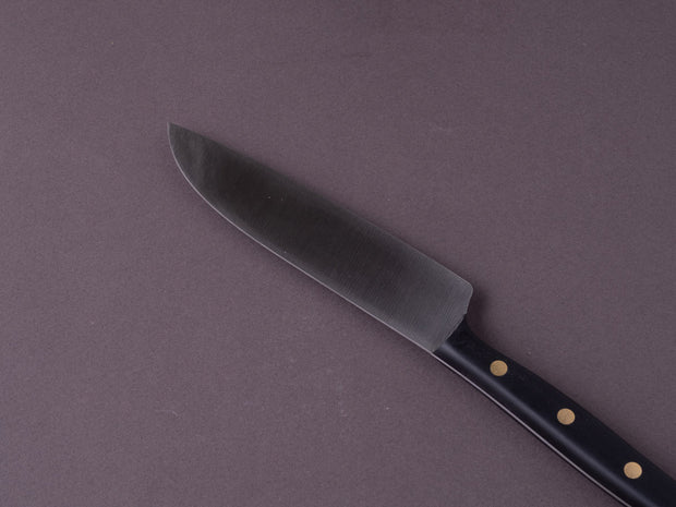 Windmühlenmesser - 125mm K3 - Stainless - Small Kitchen Knife - Black POM Handle