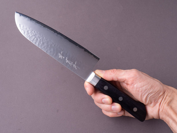 Sakai Kikumori - VG5 - 160mm Santoku - Western Handle