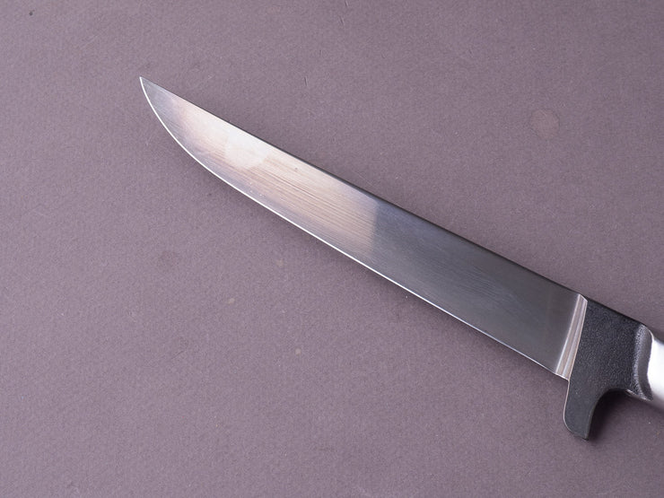 STEELPORT Knife Co. - 52100 Differentially Hardened - 6" Boning Knife - Integral Bolster Maple Burl Handle
