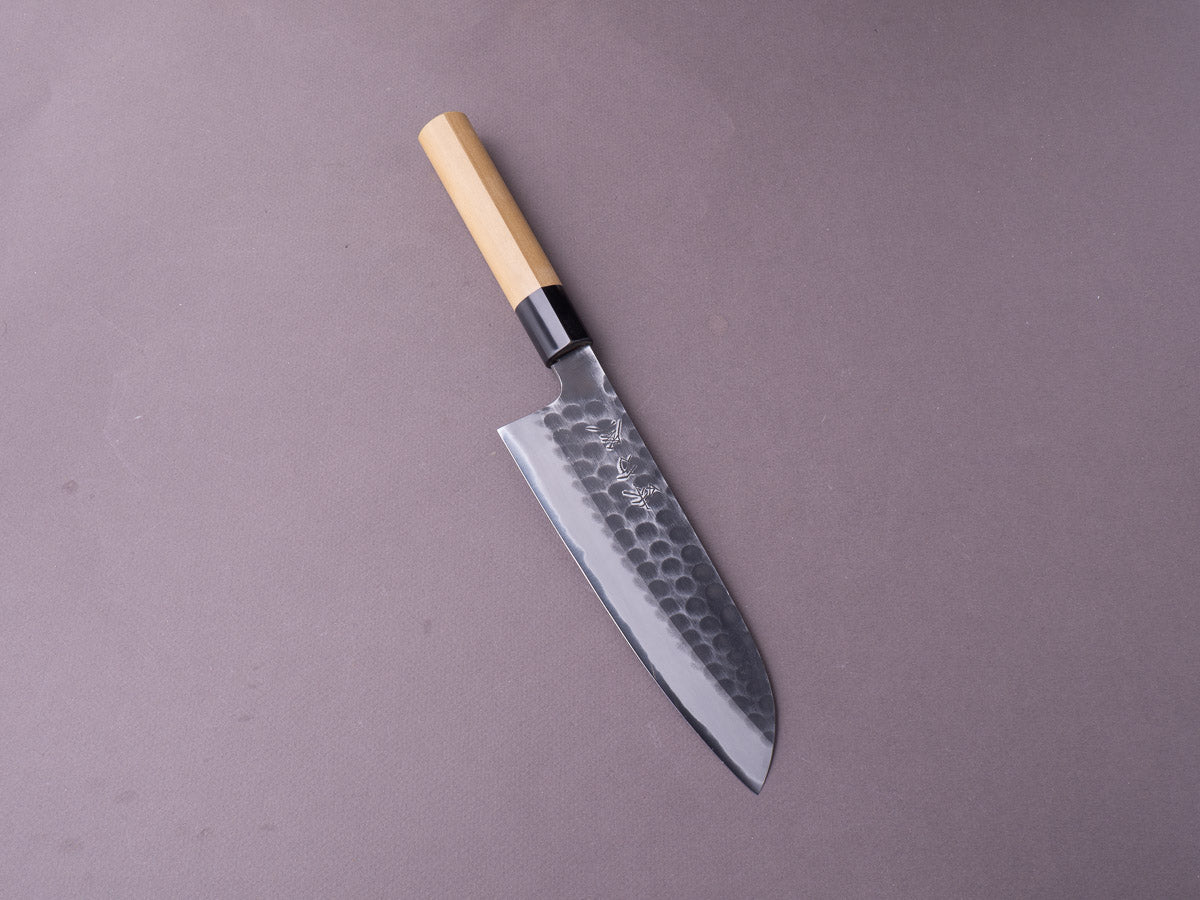 Mustard Patina Santoku Paring Knife 