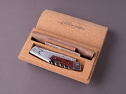 Goyon-Chazeau - St Vincent - Sommelier/Wine Key - Stamina Wood Handle - Cork Box