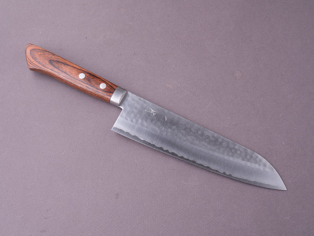 Hitohira - NM - Tsuchime - 180mm Gyuto - Western Pakka Handle