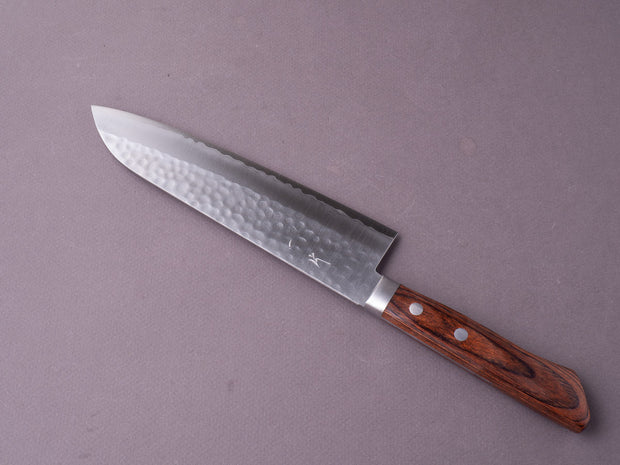 Hitohira - NM - Tsuchime - 180mm Gyuto - Western Pakka Handle