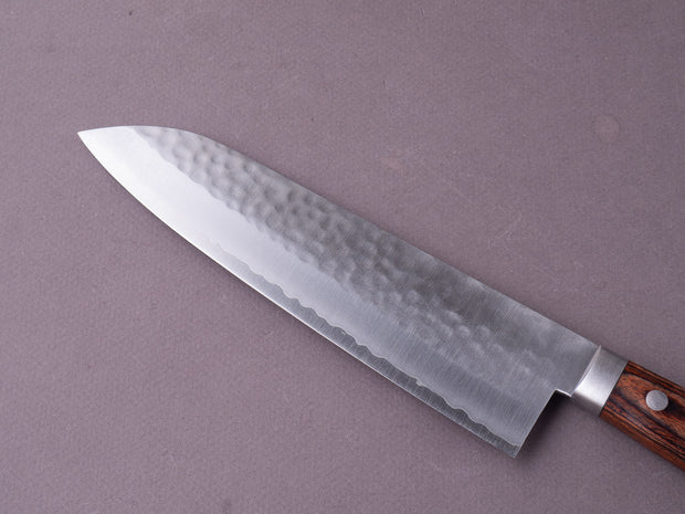 Hitohira - NM - Tsuchime - 180mm Gyuto - Western Pakka Handle