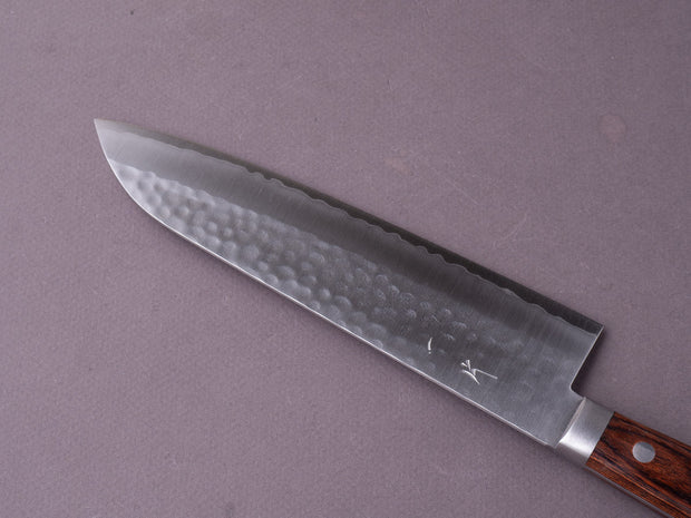 Hitohira - NM - Tsuchime - 180mm Gyuto - Western Pakka Handle