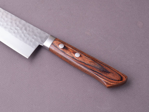 Hitohira - NM - Tsuchime - 180mm Gyuto - Western Pakka Handle