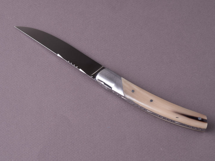 Goyon Chazeau - Le Thiers "Prestige" - Steak/Table Knives - Horn of Aubrac Handle - Set of 6