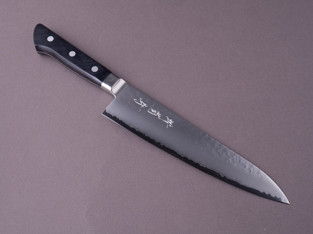 Sakai Kikumori - VG5 - 210mm Gyuto - Western Black Pakka Handle