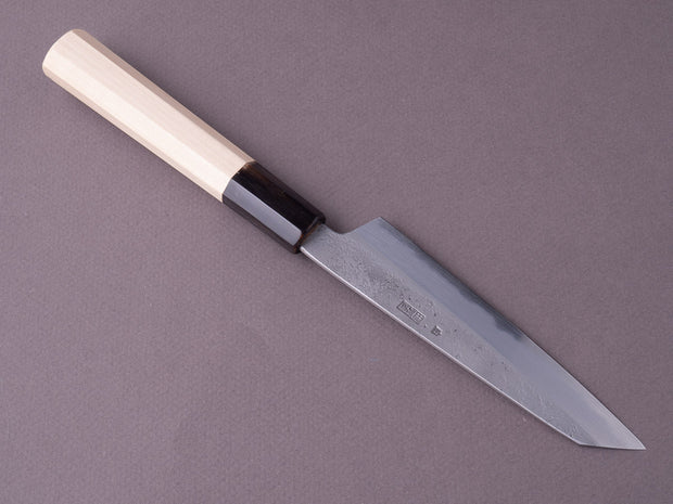 Sakai Kikumori - Kikuzuki Rin - White #2 - 135mm Kiritsuke Petty - Magnolia Handle