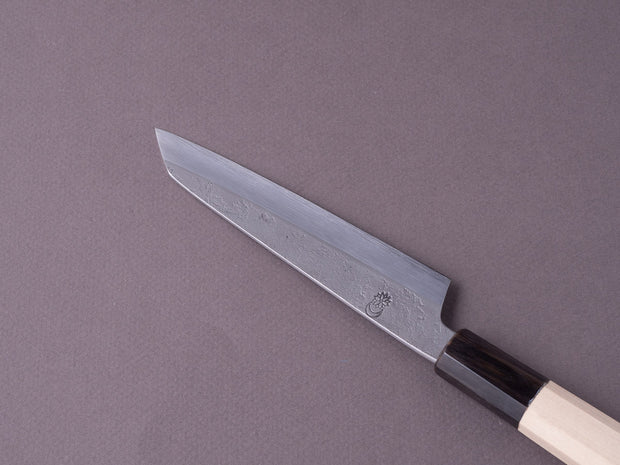 Sakai Kikumori - Kikuzuki Rin - White #2 - 135mm Kiritsuke Petty - Magnolia Handle