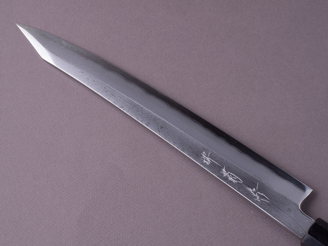 20±SWEET KEYAKIZAKA 2018JANUARY Sakai Kikumori - Nakagawa VG10 Damascus - 270mm Kiritsuke Yanagiba