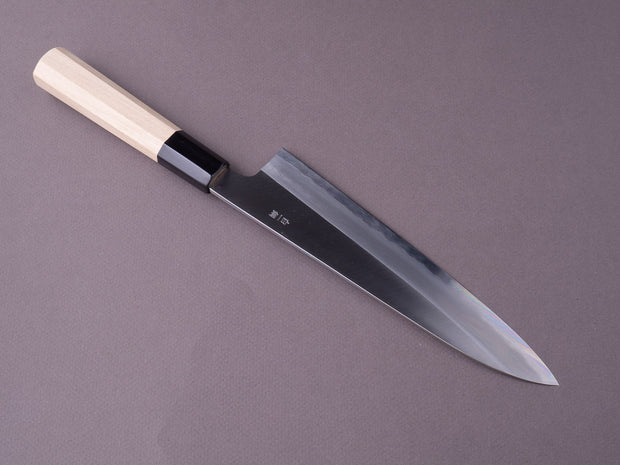 Sakai Kikumori - Nakagawa Stainless Clad - White #1 - 210mm Gyuto - Magniloa Handle