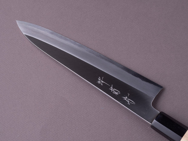 Sakai Kikumori - Nakagawa Stainless Clad - White #1 - 210mm Gyuto - Magniloa Handle