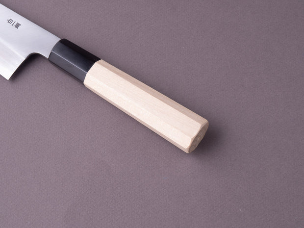 Sakai Kikumori - Nakagawa Stainless Clad - White #1 - 210mm Gyuto - Magniloa Handle