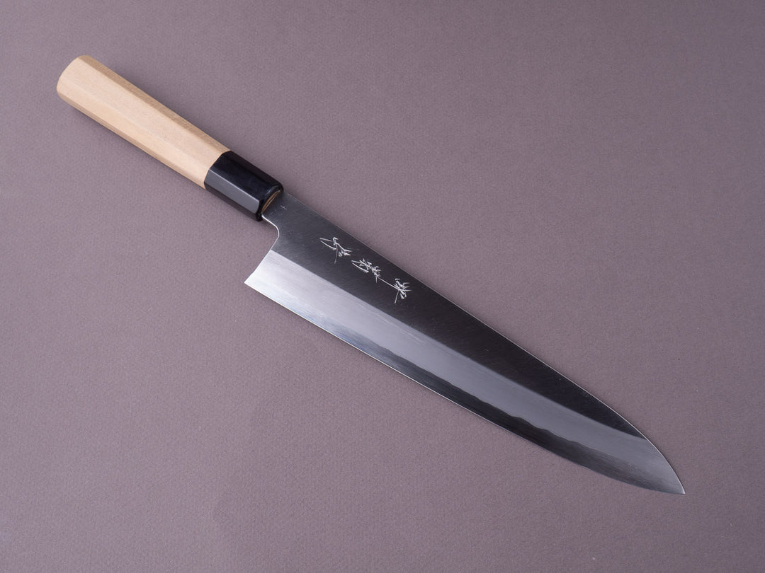 keityy様 Sakai Kikumori - Nakagawa Stainless Clad - White #1 - 240mm Gyuto