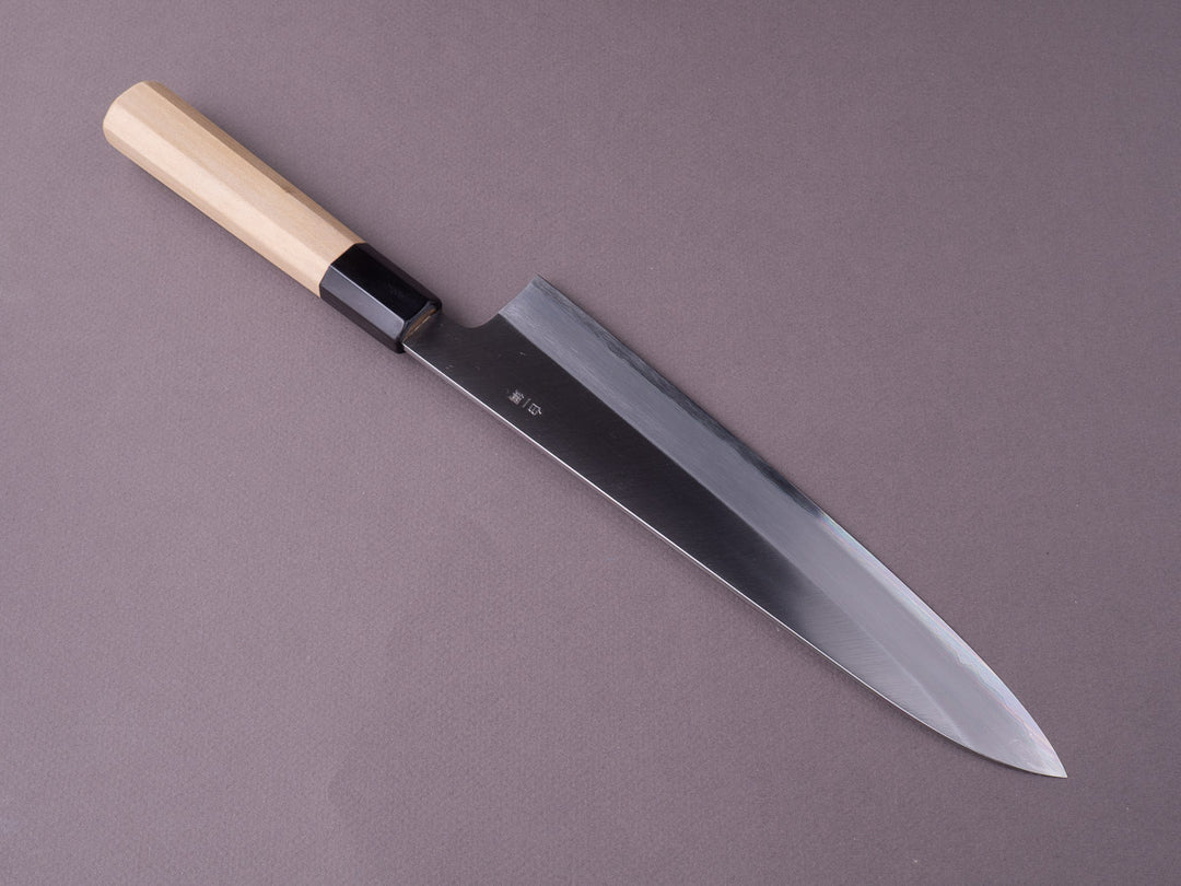 Sakai Kikumori - Nakagawa Stainless Clad - White #1 - 240mm Gyuto