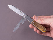 lionSTEEL - Folding Knife - Beerlow - Roundhead & Bottle Opener - M390 - Slip Joint - Ram Horn
