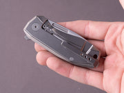lionSTEEL - Folding Knife - Nano - MagnaCut - 65mm - Frame Lock - Silver Titanium