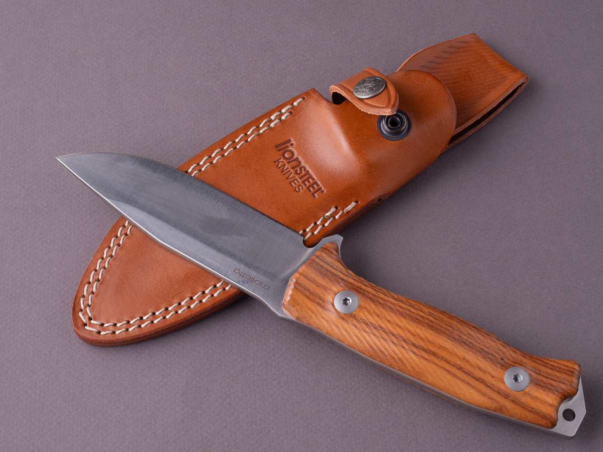 lionSTEEL - Fixed Blade - M5 - Sleipner - 110mm - Santos Handle