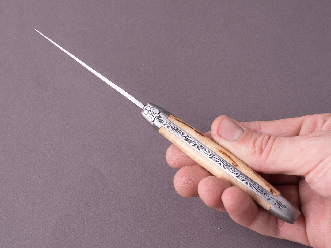 Forge de Laguiole - 110mm Folding Knife - Spring Lock - Norwegian