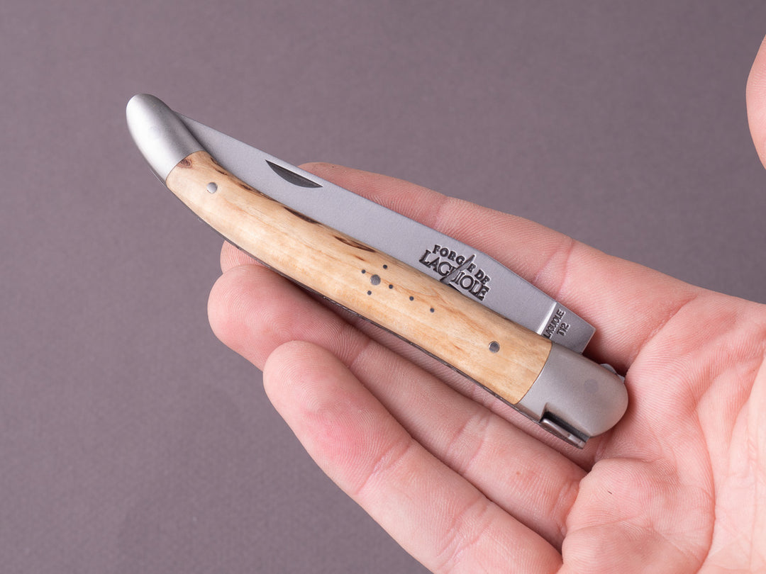 Forge de Laguioleステファンランボー バターナイフ角ハンドル2個 Forge de Laguioleステファンランボー バターナイフ角ハンドル2個