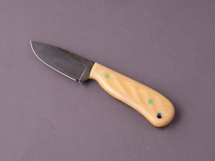 Jordan Kepler Jordan Kepler - Fixed Blade - 80CRV2 - Ridge Runner - Micarta & G10 Ha ...