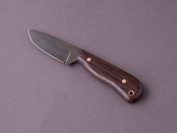 Kepler Customs - Fixed Blade - 80CRV2 - Ridge Runner - Rosewood Handle